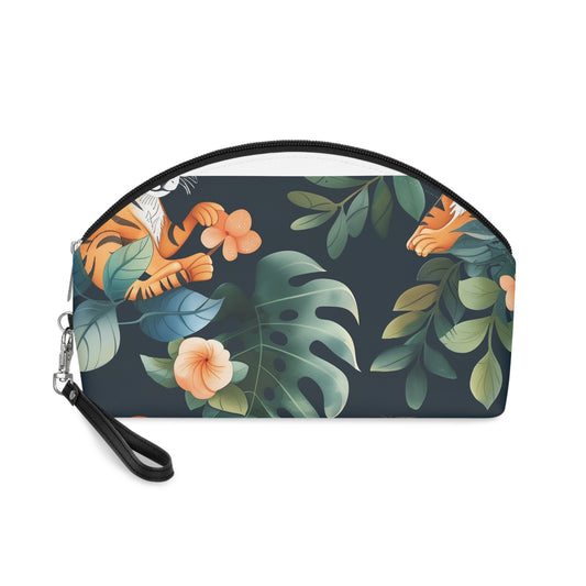 Tiger Jungle Safari Makeup Bag | Makeup Bag | Accessories, All Over Print, AOP, Cosmetics, Pouches, Sublimation, Travel Accessories, With zipper | Prints with Passion