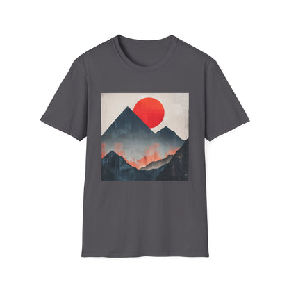 Mountain Majesty: A Minimalist Sunrise