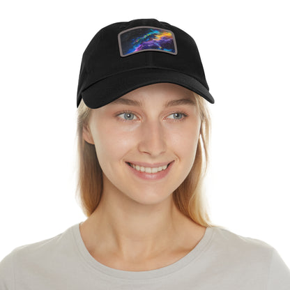 Neon Galaxy Snapback Cap