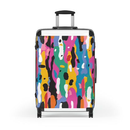 Vibrant Abstract Pattern Suitcase | Bags | Accessories, Bags, Travel, Travel Accessories | Prints with Passion