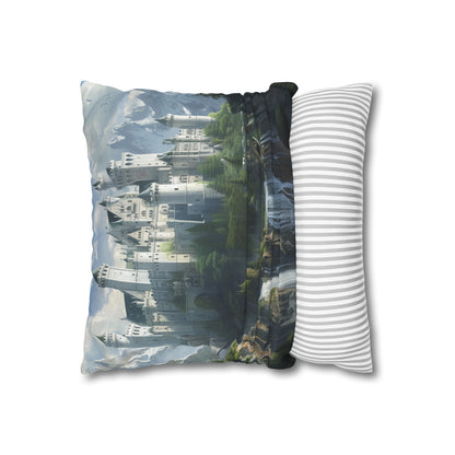 Enchanting Castle in the Clouds Pillowcase - Perfect for a magical night's sleep in any season!