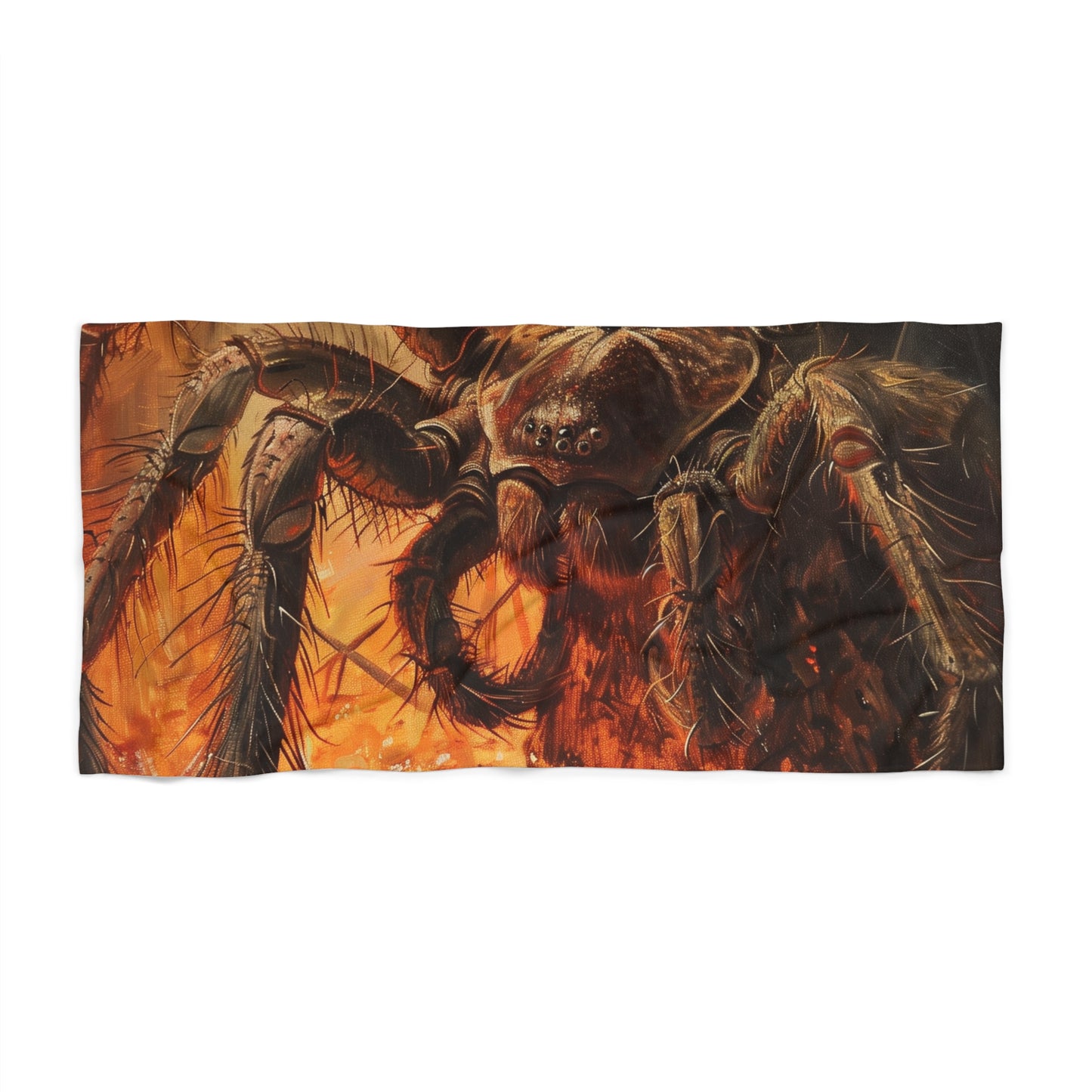 Tirantula Beach Towel Artistic Design