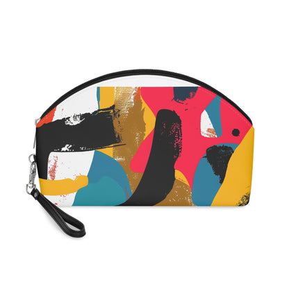 Abstract Elegance Makeup Bag