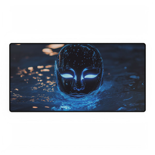 Floating Mask of Glowing Water Gaming XXL Extended Desk Mat