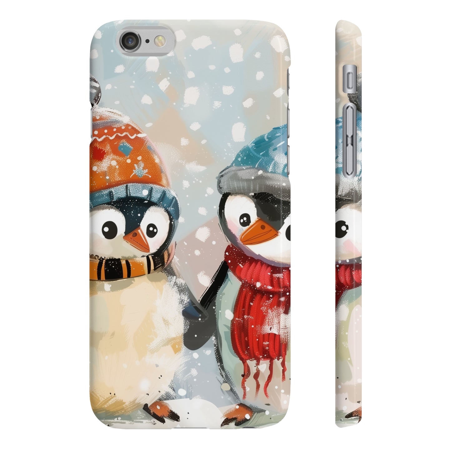 Penguin Cuddle:Winter Warmth Phone Case