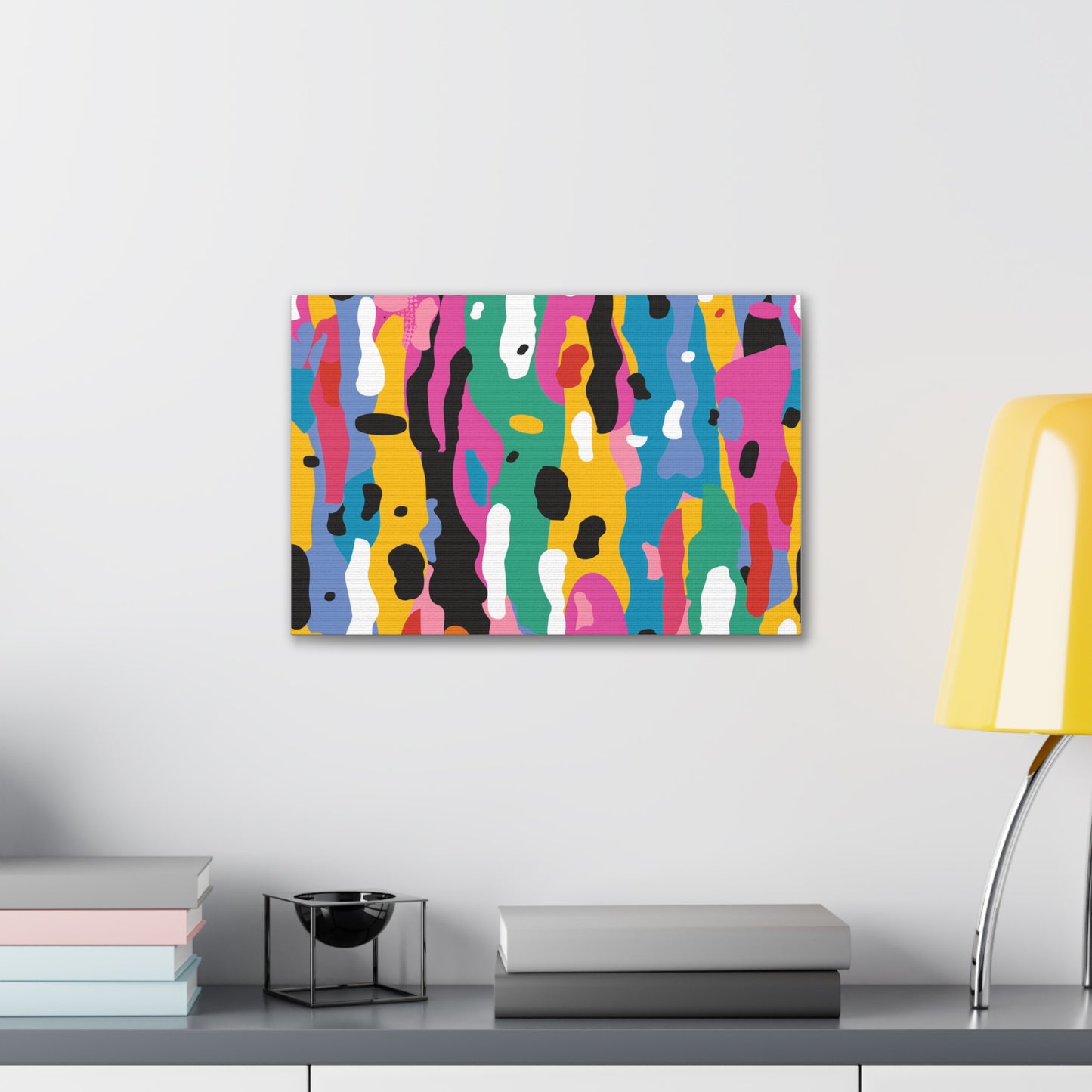 Vibrant Abstract Canvas Art