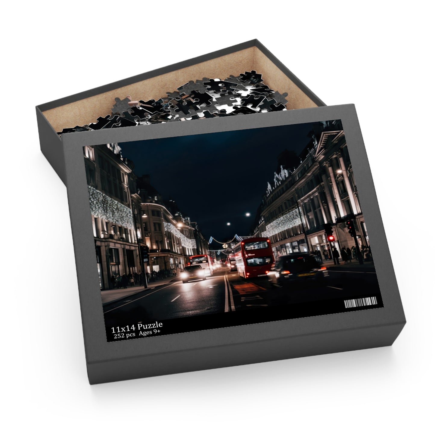 Oxford Street Night Puzzle