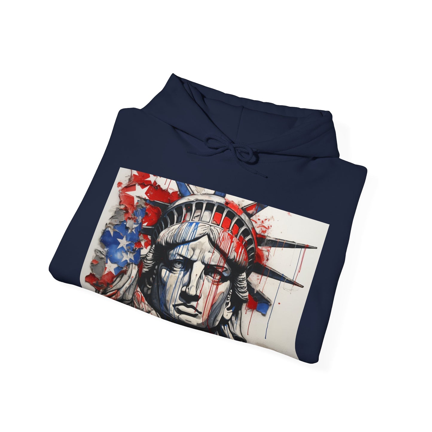 Copy of Patriotic Line Art Hoodie