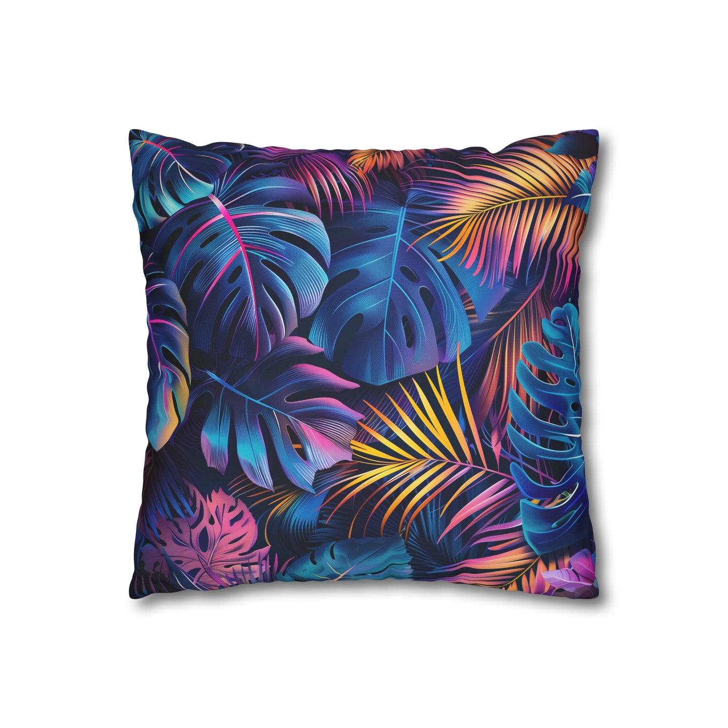 "Vibrant Tropical Glow Pillowcase - High-Quality Material, Stylish Design for All Seasons - Makes a Great Gift - Shop Now!"