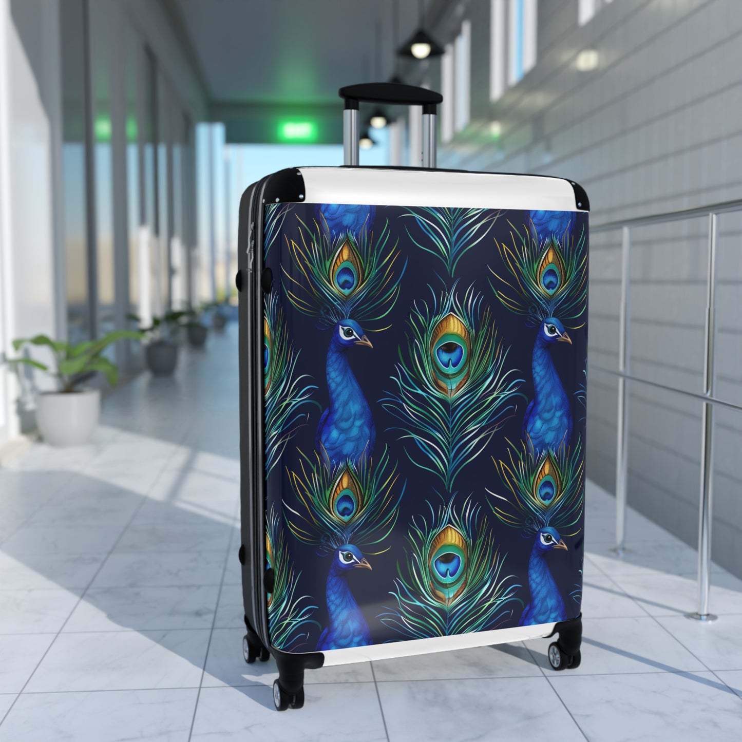 Peacock Paradise Luggage Set