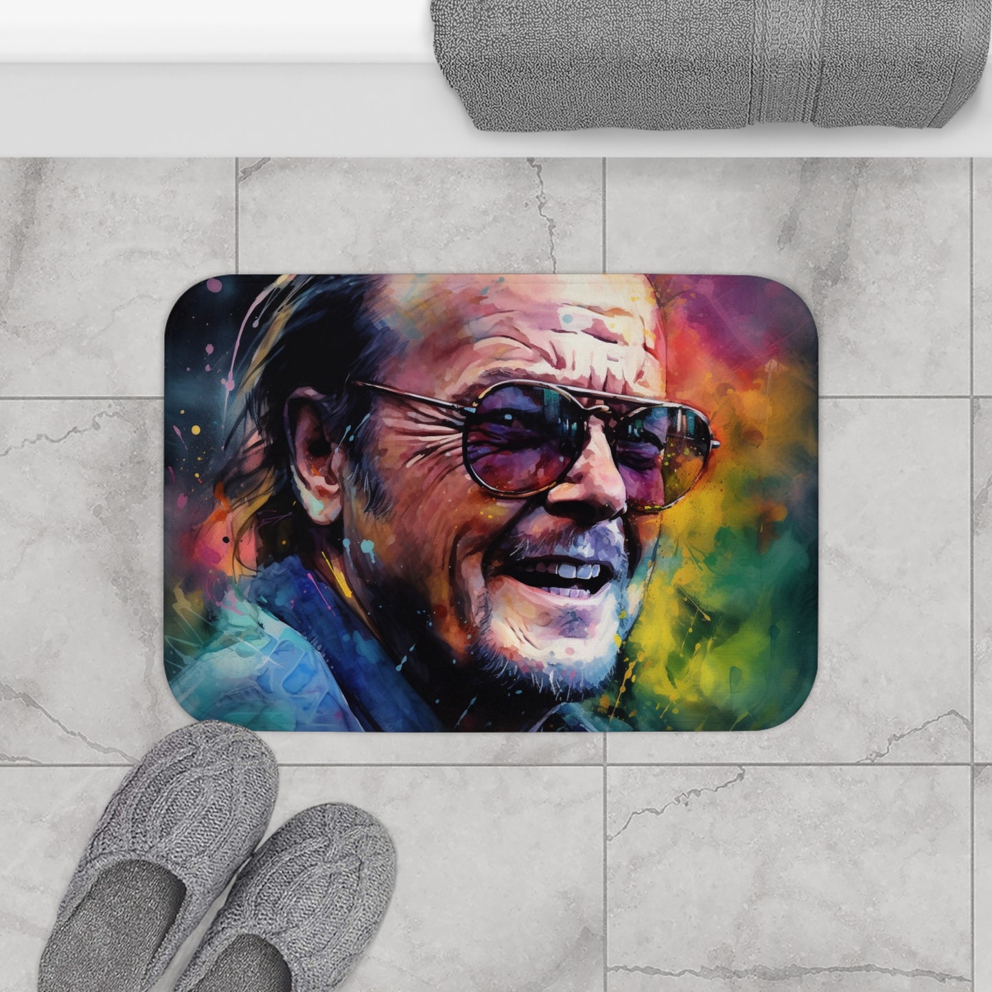 Here's Johnny Bath Mat | Bath Mats | Bath, Bathroom, Home & Living, Indoor, Sublimation | Prints with Passion