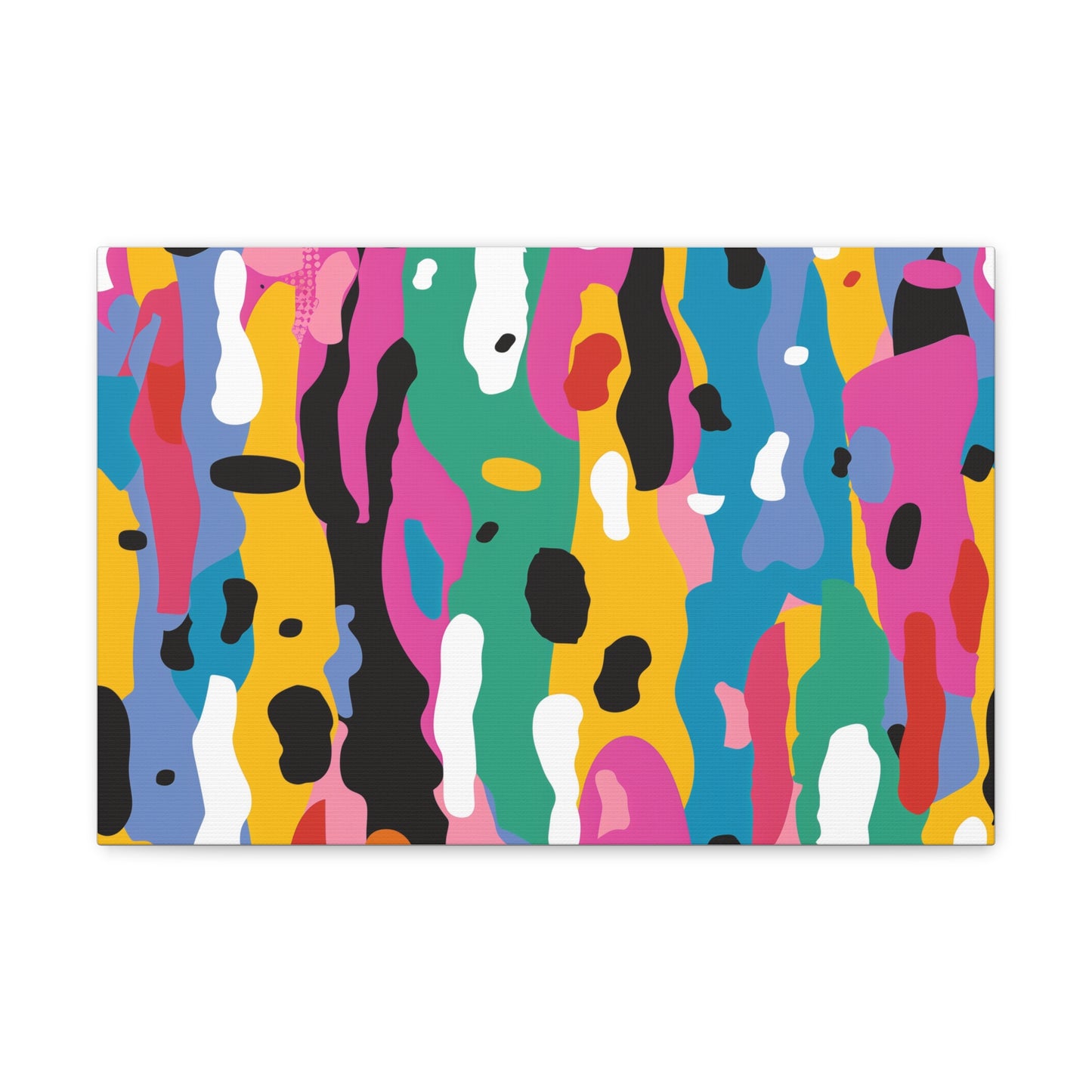 Vibrant Abstract Canvas Art