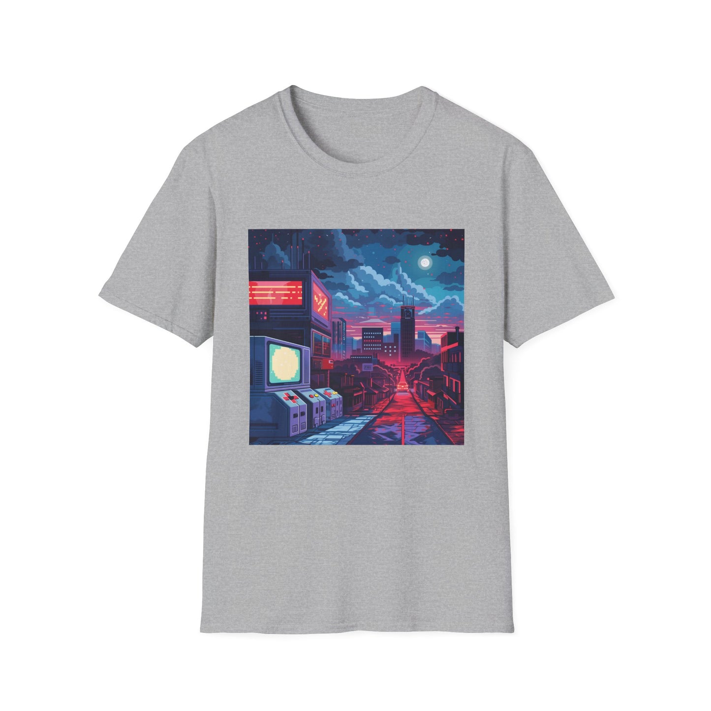 Pixel Power: Retro Gaming Nostalgia T-Shirt