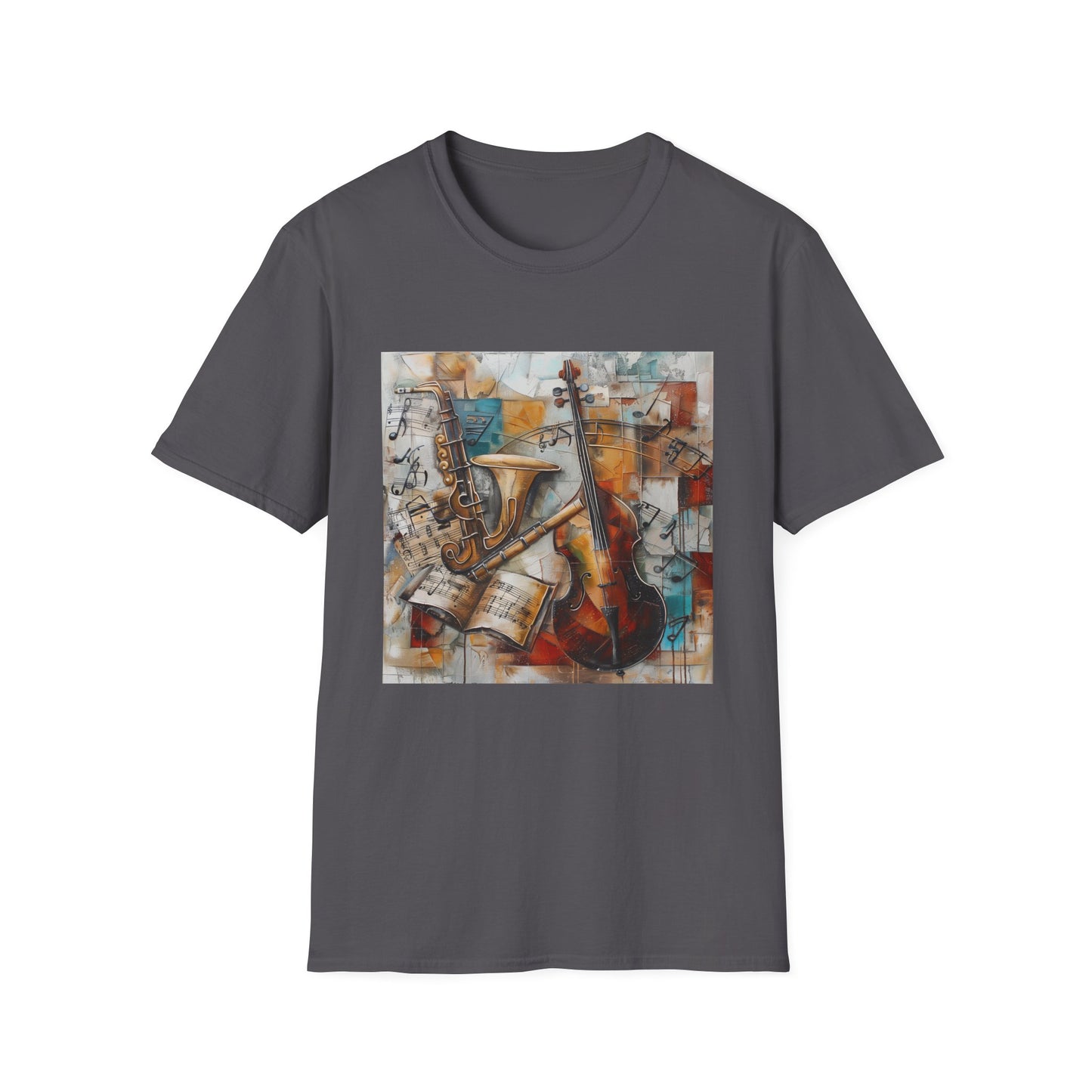 Symphony of Sound: Music Notes & Instruments T-Shirt