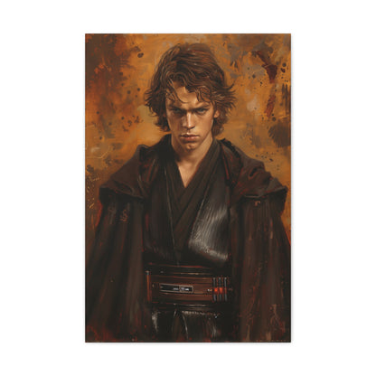 Anakin Skywalker lightsaber canvas