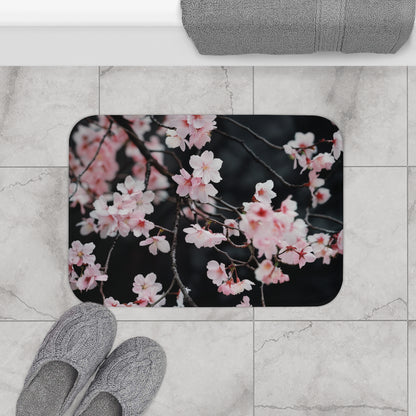 Sakura Shower Bath Mat | Bath Mats | Bath, Bathroom, Home & Living, Indoor, Sublimation | Prints with Passion