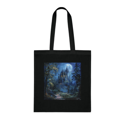 Mystical Moonlight Castle Tote Bag