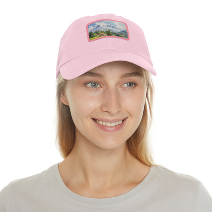 Elevate Your Style with the Swiss Alps Watercolor Cap