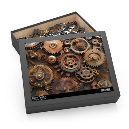 Steampunk Gear Jigsaw Puzzle | Puzzle | Back-to-School, Fall Picks, Games, Holiday Picks, Home & Living, Puzzles, TikTok, Valentine's Day, Valentine's Day Picks | Prints with Passion