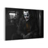 Jack Nicholson Classic Cinema Portrait — Canvas Wall Art — Side Profile & Stretched Corner Detail