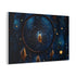 Dreamcatcher with Animated Stardust — Canvas Wall Art — Side Profile & Stretched Corner Detail
