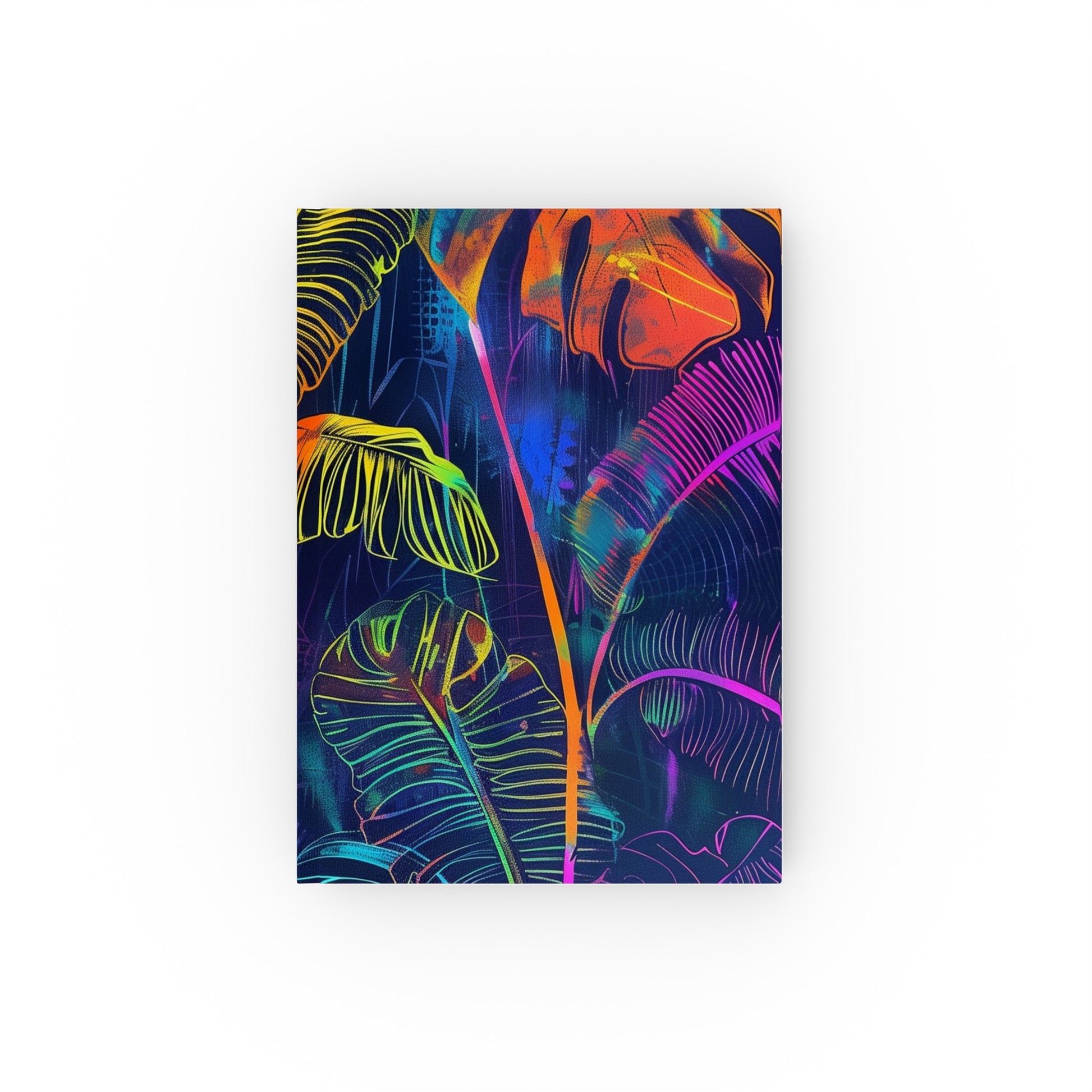 "Neon Jungle Tropical Journal - Vibrant, High-Quality, Perfect for Adventures"