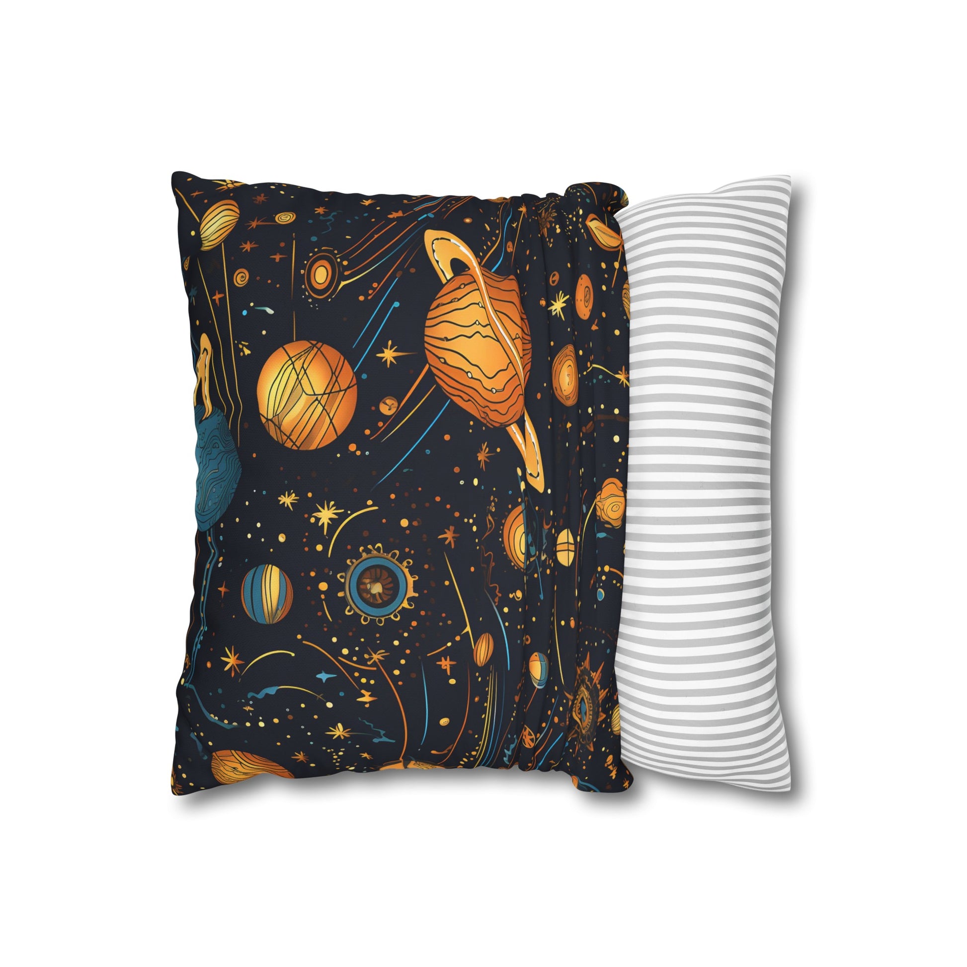 "Whimsical Celestial Dreamscape Pillowcase - High-Quality, Comfortable, and Stylish | Perfect Gift for All Seasons"