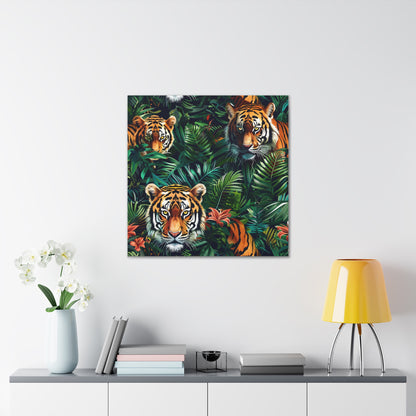 Tiger Paradise Canvas Print