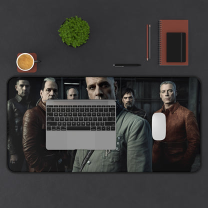 "Rammstein Desk Mat Collection - Rock-inspired workspace accessory with band logo and imagery"