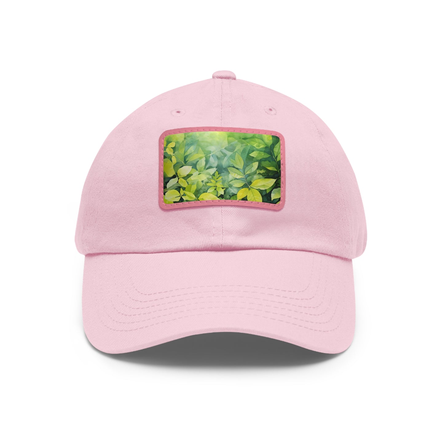 Summer Breeze Watercolor Foliage Cap