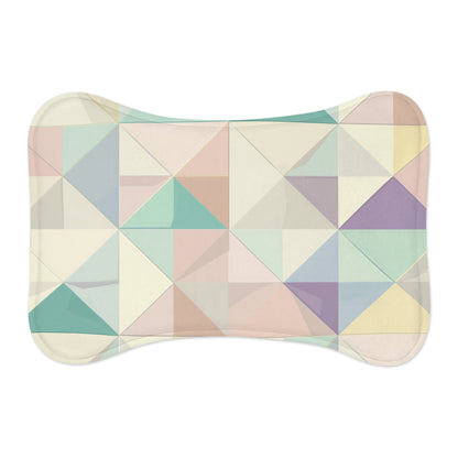 Chic Geometric Pet Feeding Mat