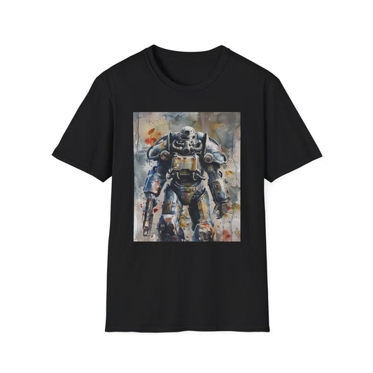 Fallout Power Armor T Shirt | T-Shirt | DTG, Hoodies, Men's Clothing, Regular fit, Unisex, Women's Clothing | Prints with Passion