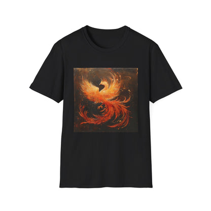 Wings of Rebirth: A Mythical Phoenix | T-Shirt | DTG, Men's Clothing, Regular fit, T-Shirts, Unisex, Women's Clothing | Prints with Passion