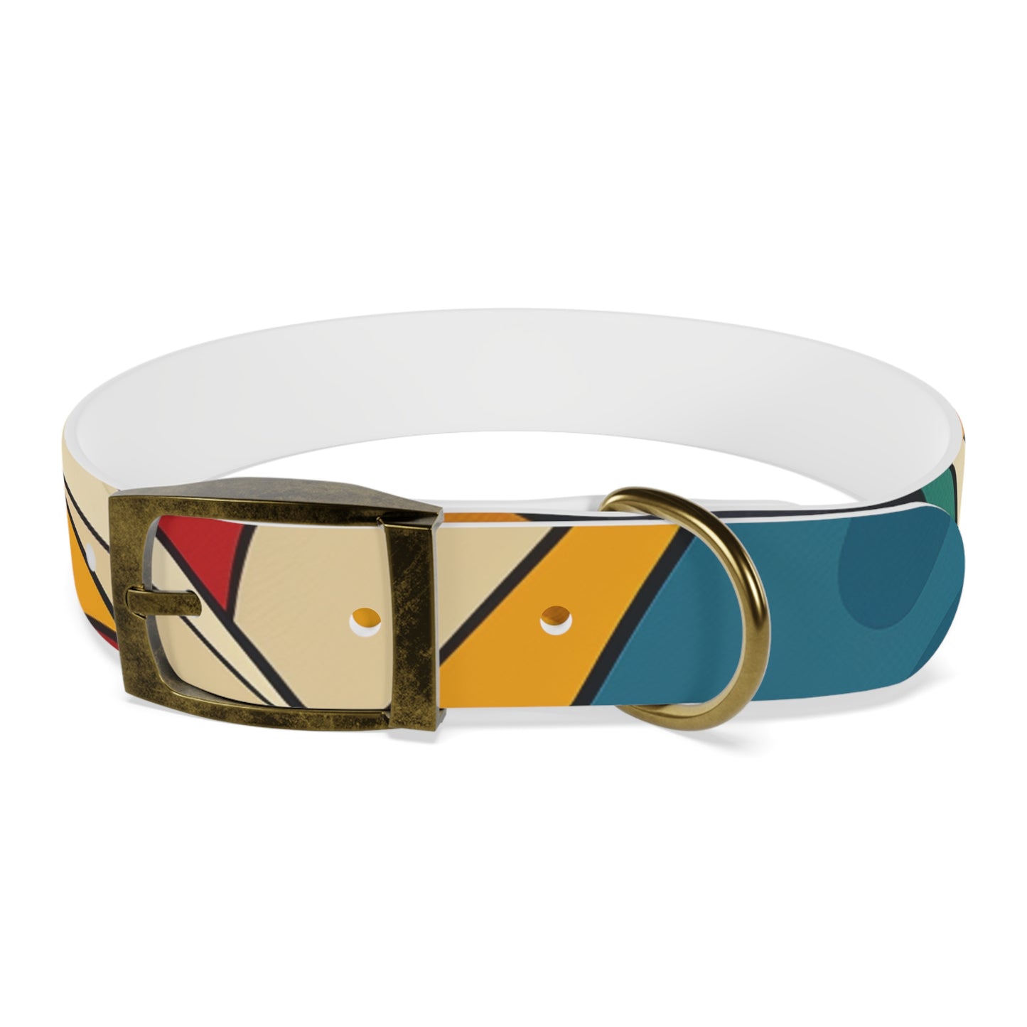 Retro Waves Dog Collar: Vibrant & Stylish