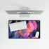 Dreamscape with Levitating Neon Leaves — XL & XXL Desk Mat — Product Detail View 8