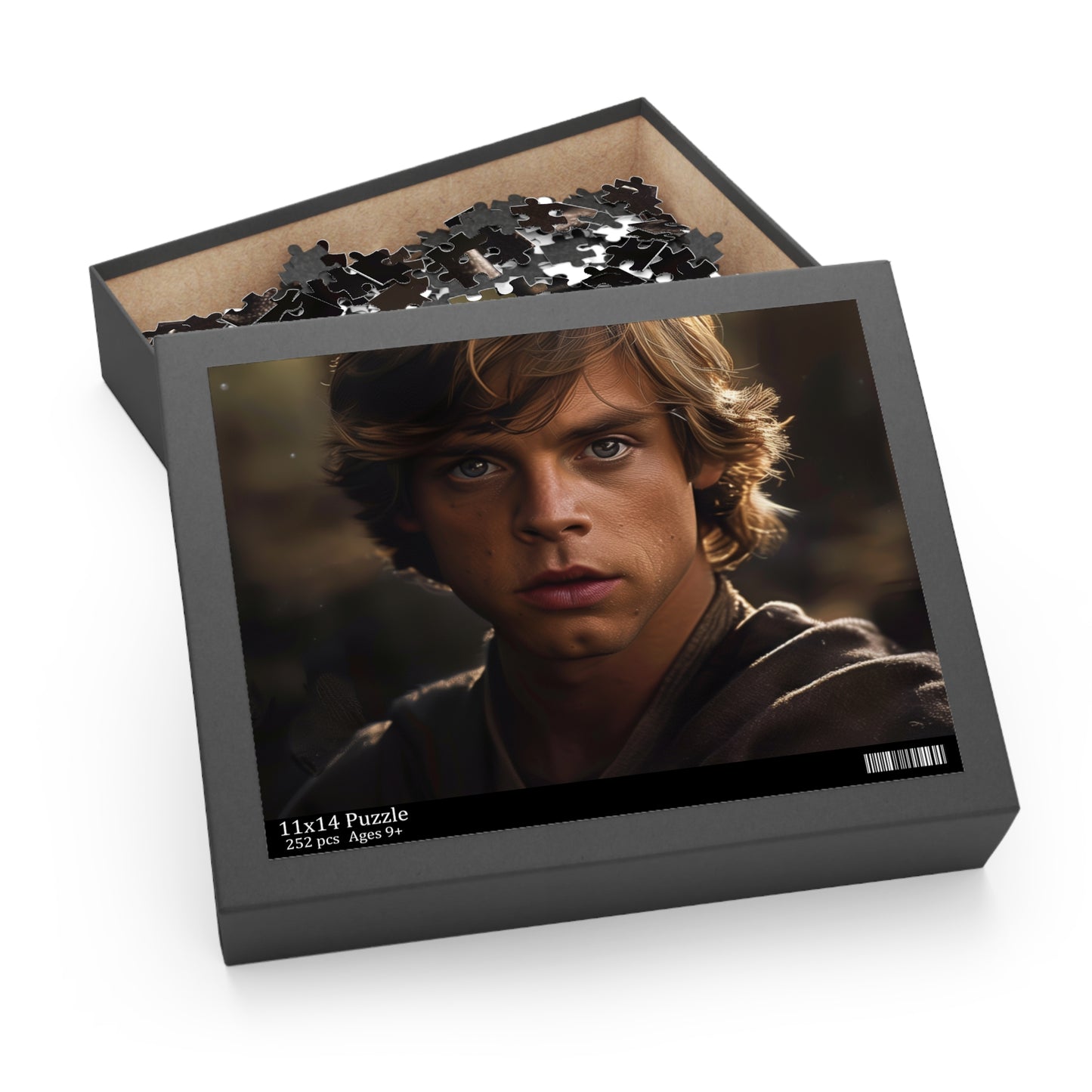 "Luke Skywalker Jedi Puzzle - Piece together epic journey of Jedi Luke in challenging jigsaw"