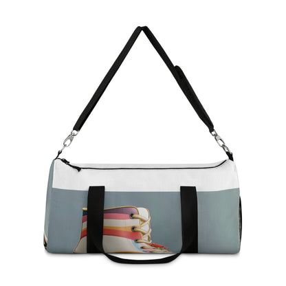 Colorful Stripe Roller Skate Duffel