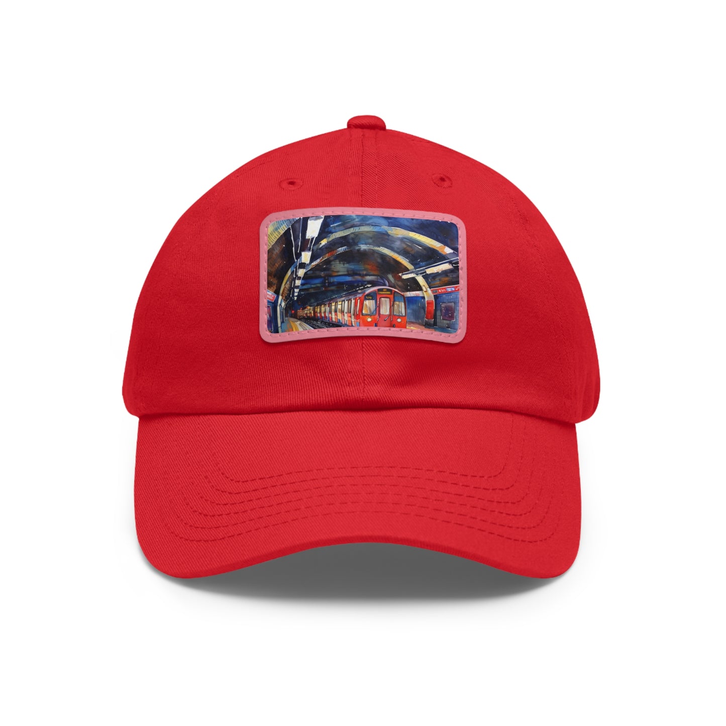 London Underground Watercolor Baseball Cap