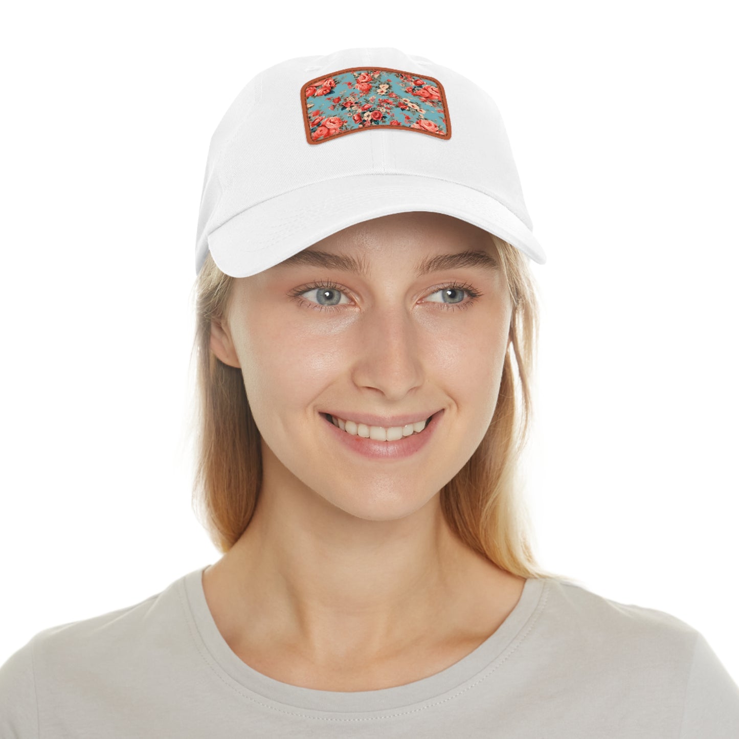 Retro Reimagined: Vintage Fabric Print Baseball Cap