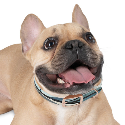 Artisan Tile Dog Collar: Stylish Canine Fashion