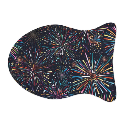 Fireworks Pet Feeding Mat