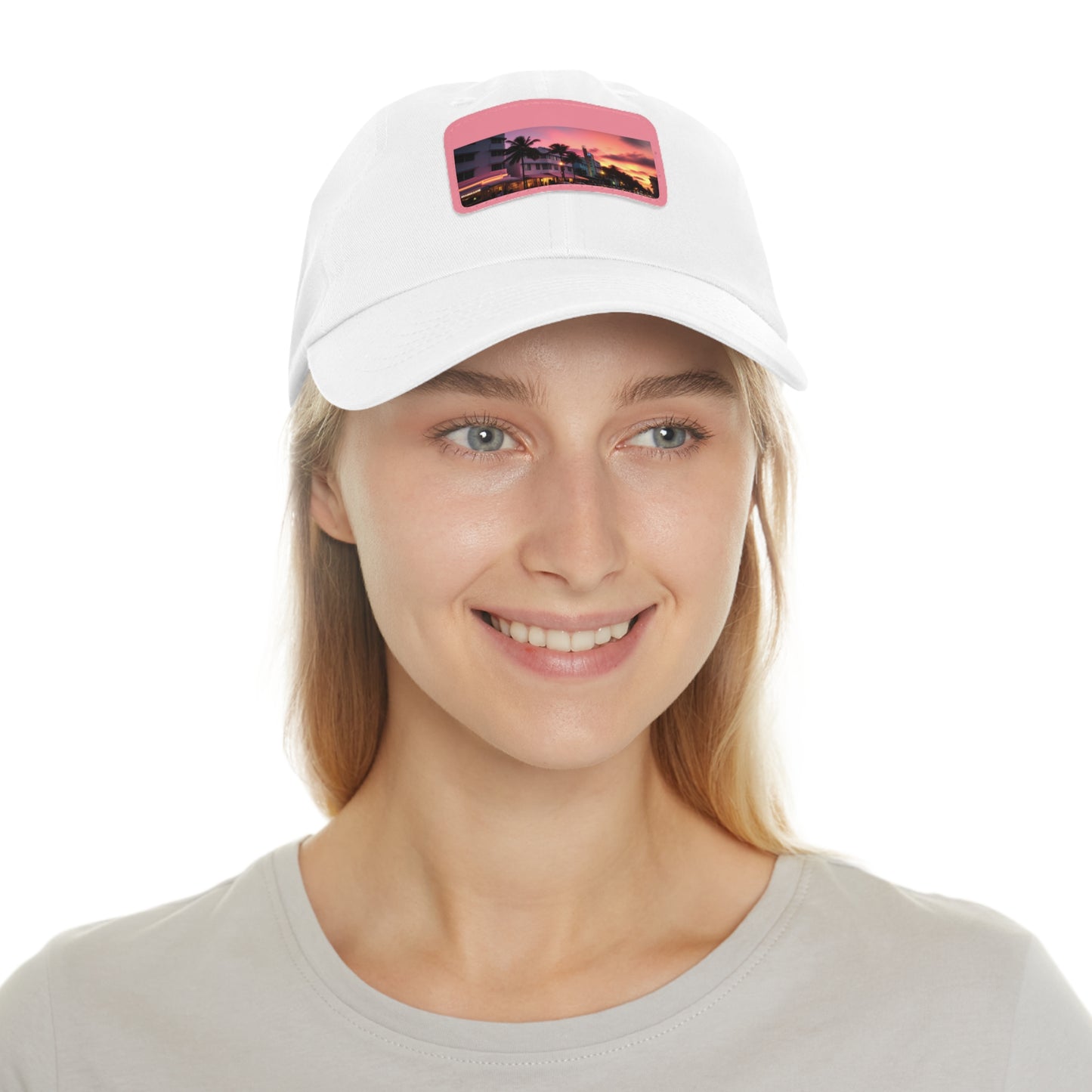 Miami Sunset Horizon Baseball Cap