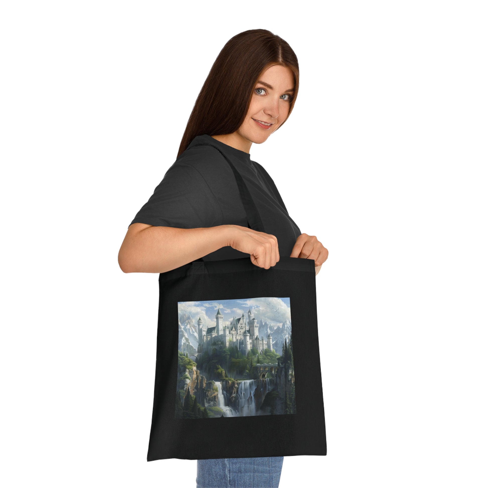 Castle in the Clouds Tote Bag | Tote Bag | Accessories, Bags, Cotton, DTG, Totes | Prints with Passion