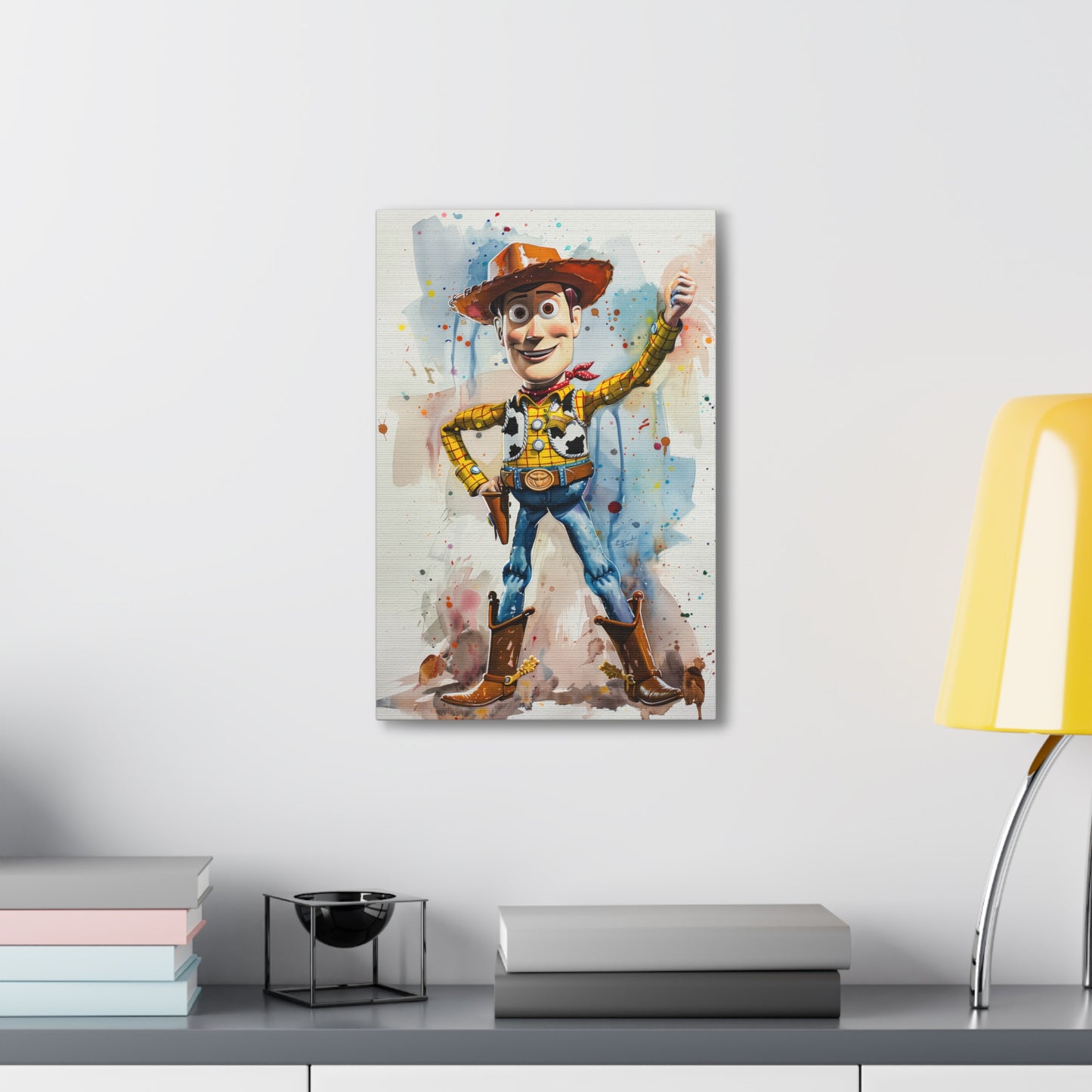 Toy Story Wall Art of Woody: A Toy Story Icon For Sale