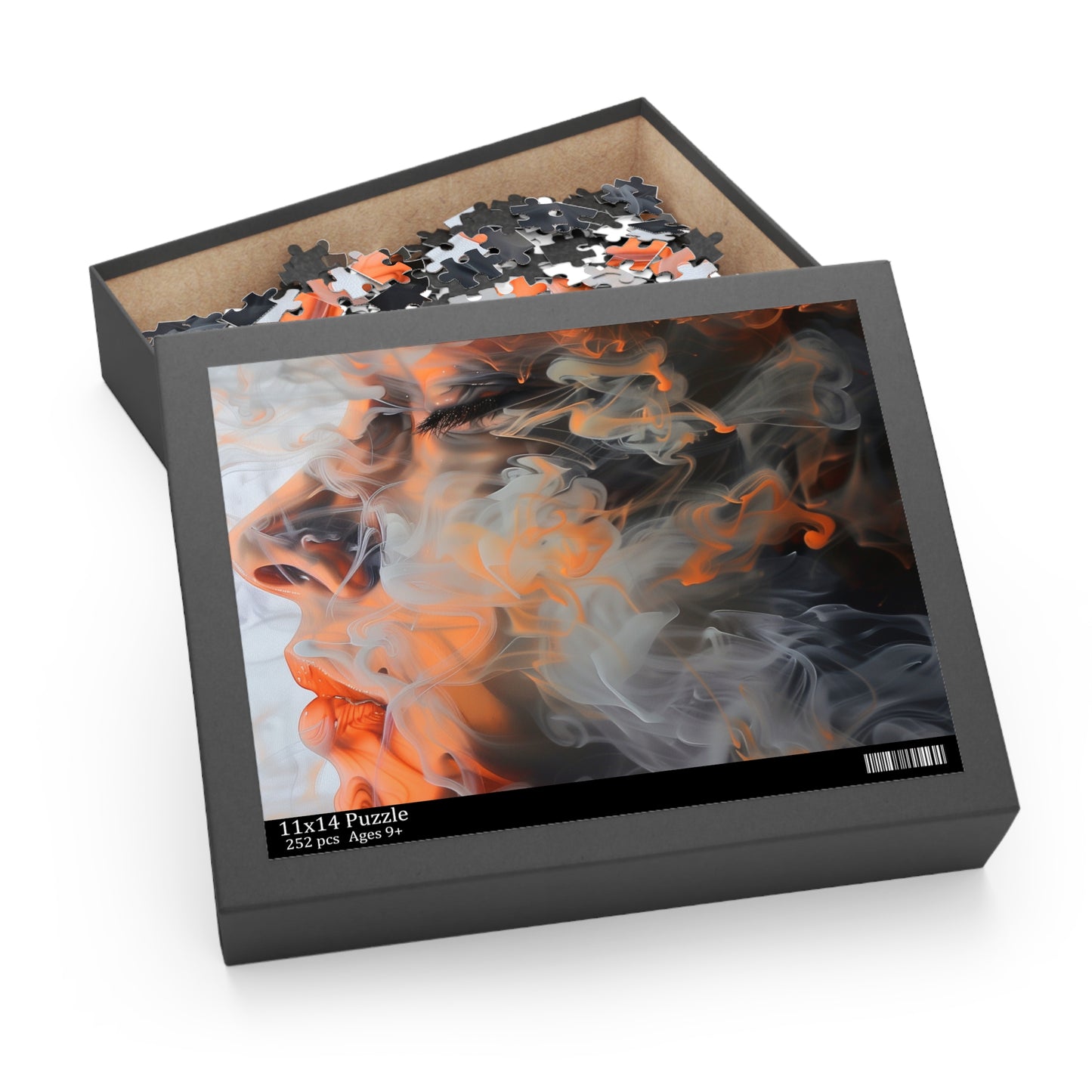 Captivating Smoke Art Jigsaw Puzzle for Relaxing Meditative Experience