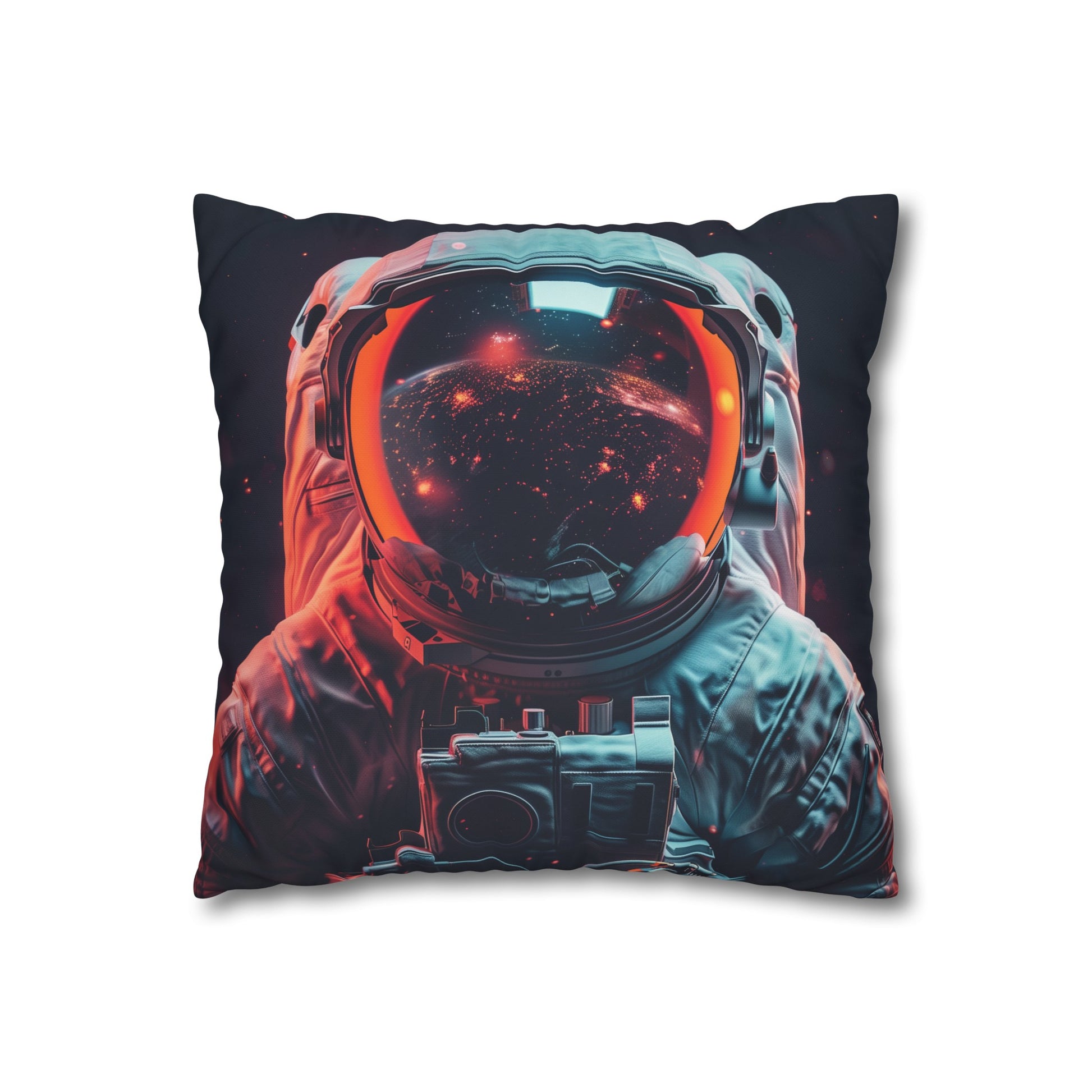 "Mission Control Astronaut Pillowcase - Explore the cosmos in comfort with this high-quality, stylish pillowcase perfect for all seasons. Makes a great gift!"