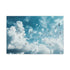 Music Notes Floating Through Clouds (Edition II) — Canvas Wall Art — Living Room Wall Lifestyle View