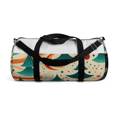 Retro Marine Groove Duffel Bag