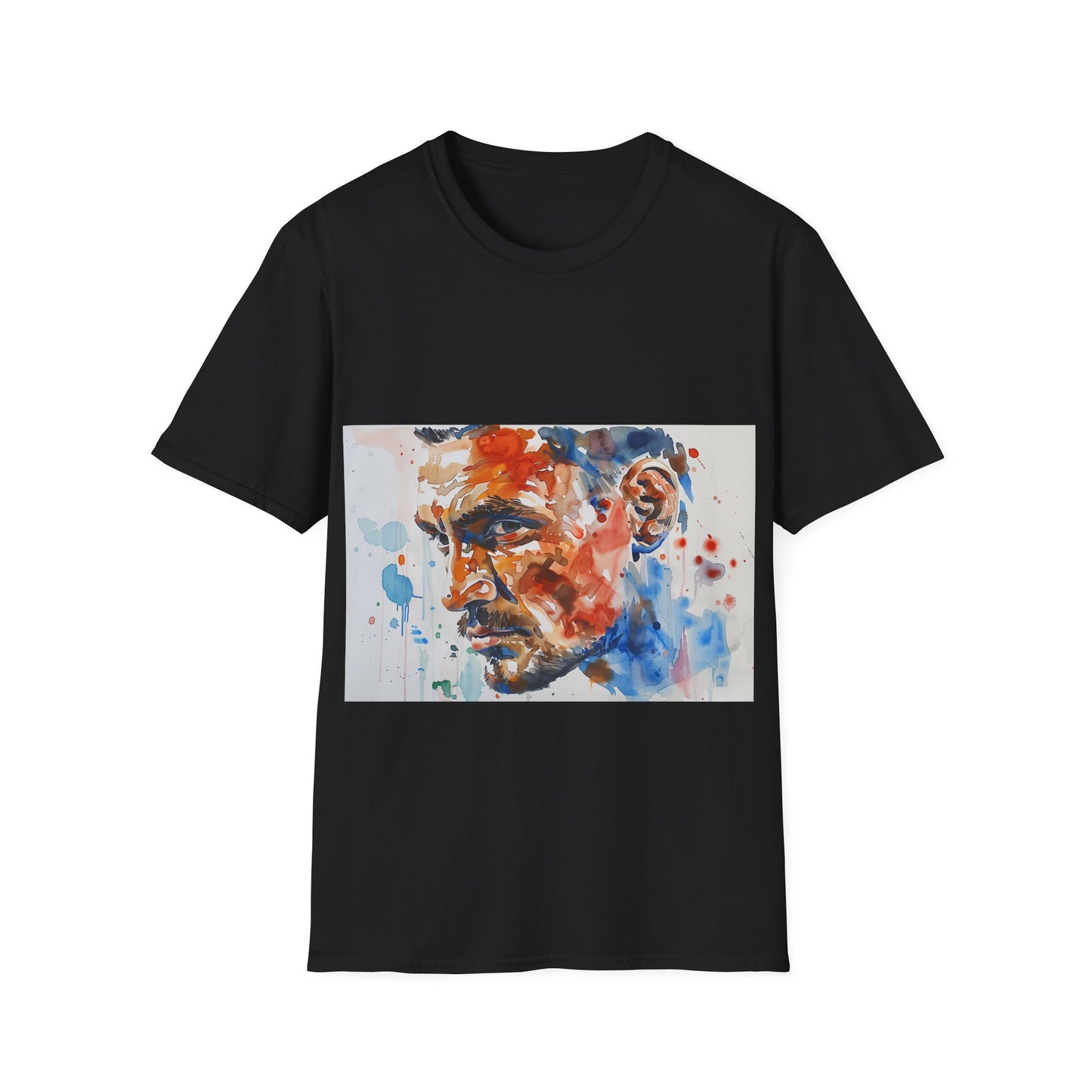 Usyk Boxing Watercolor Tee: Champion Style