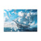 A Ship Made of Feathers on the Ocean Stretched Canvas Wall Art